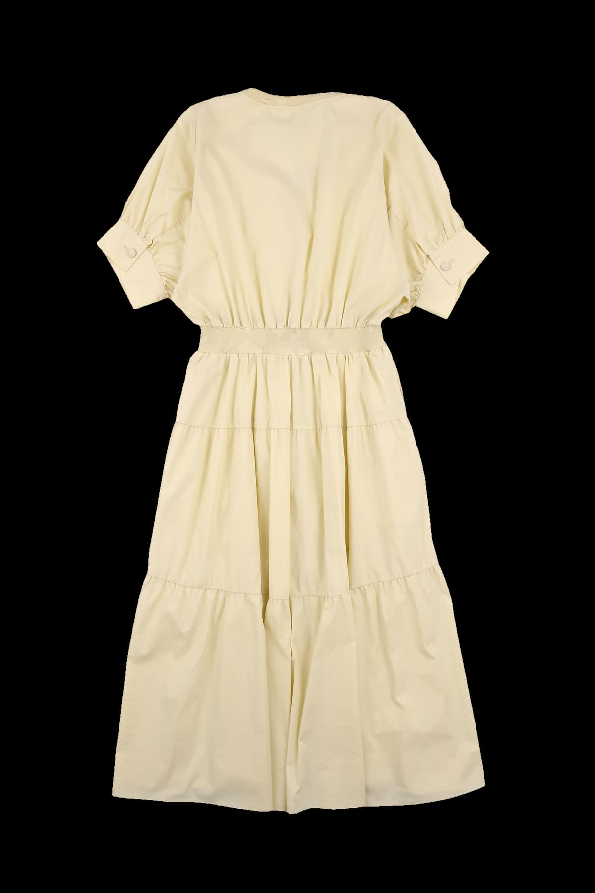 반팔 집업 시보리 원피스 