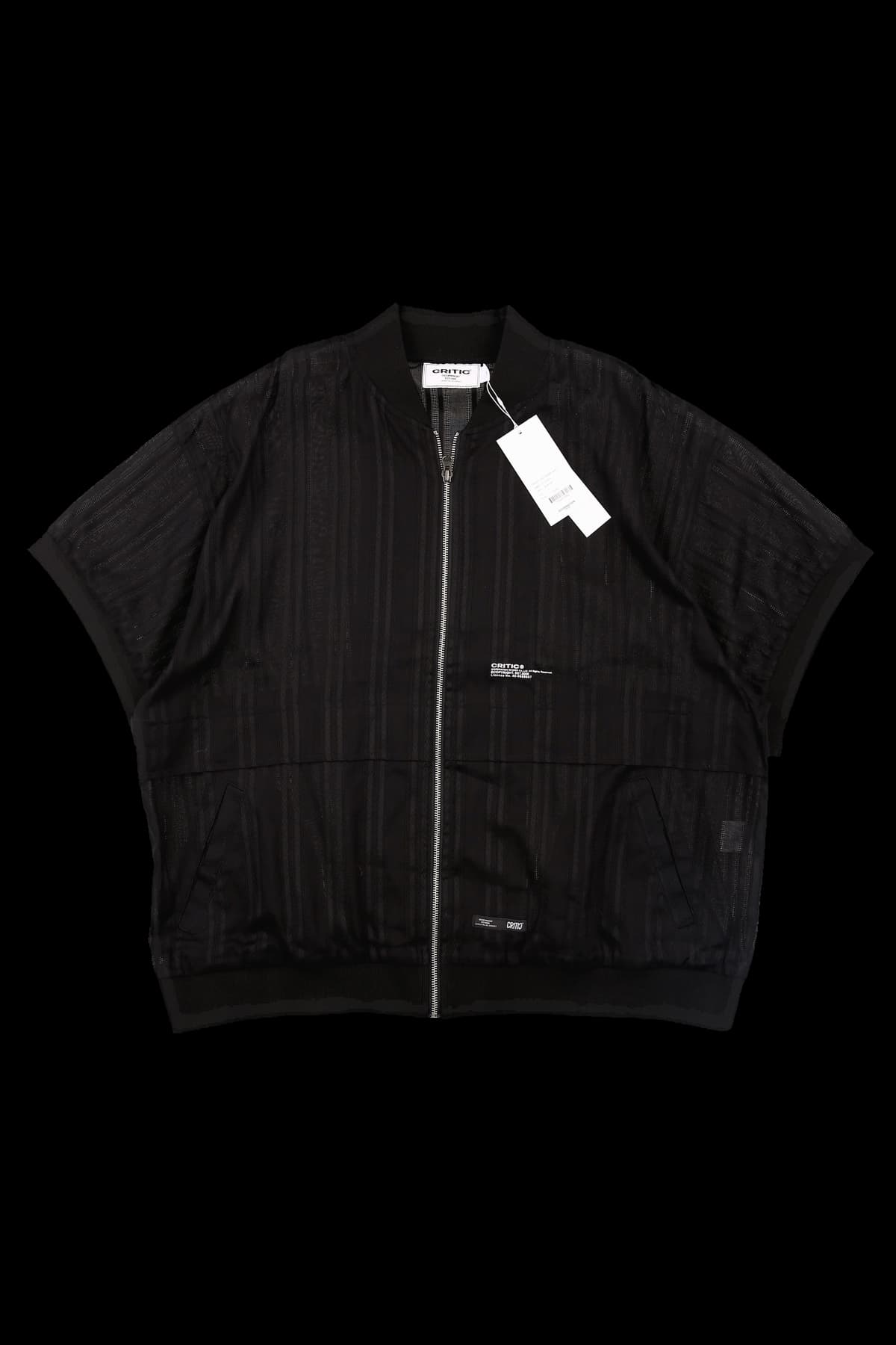 [남성][새상품] 블루종 반팔 자켓