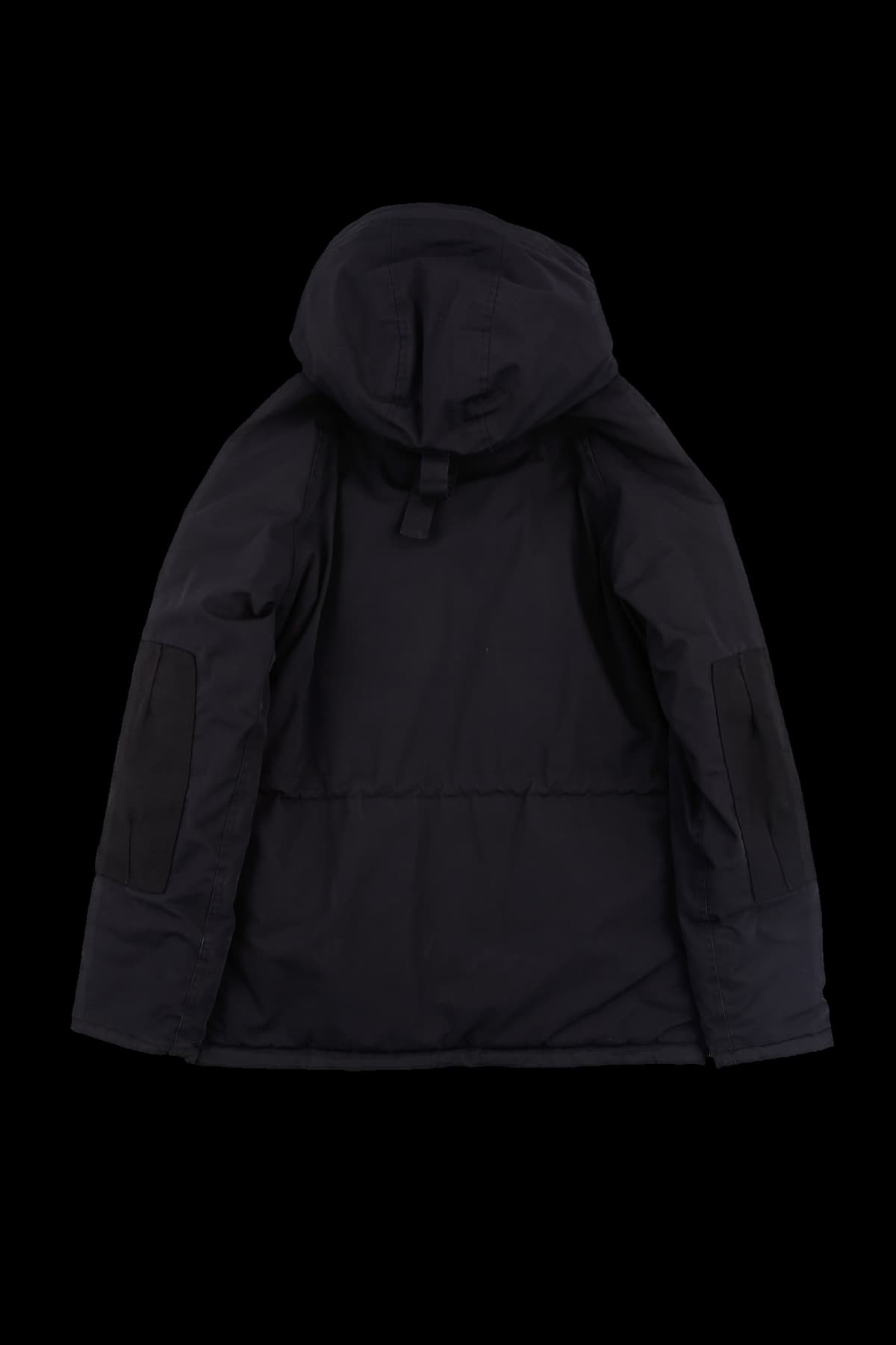 [남성] 퍼 후드 롱 점퍼 