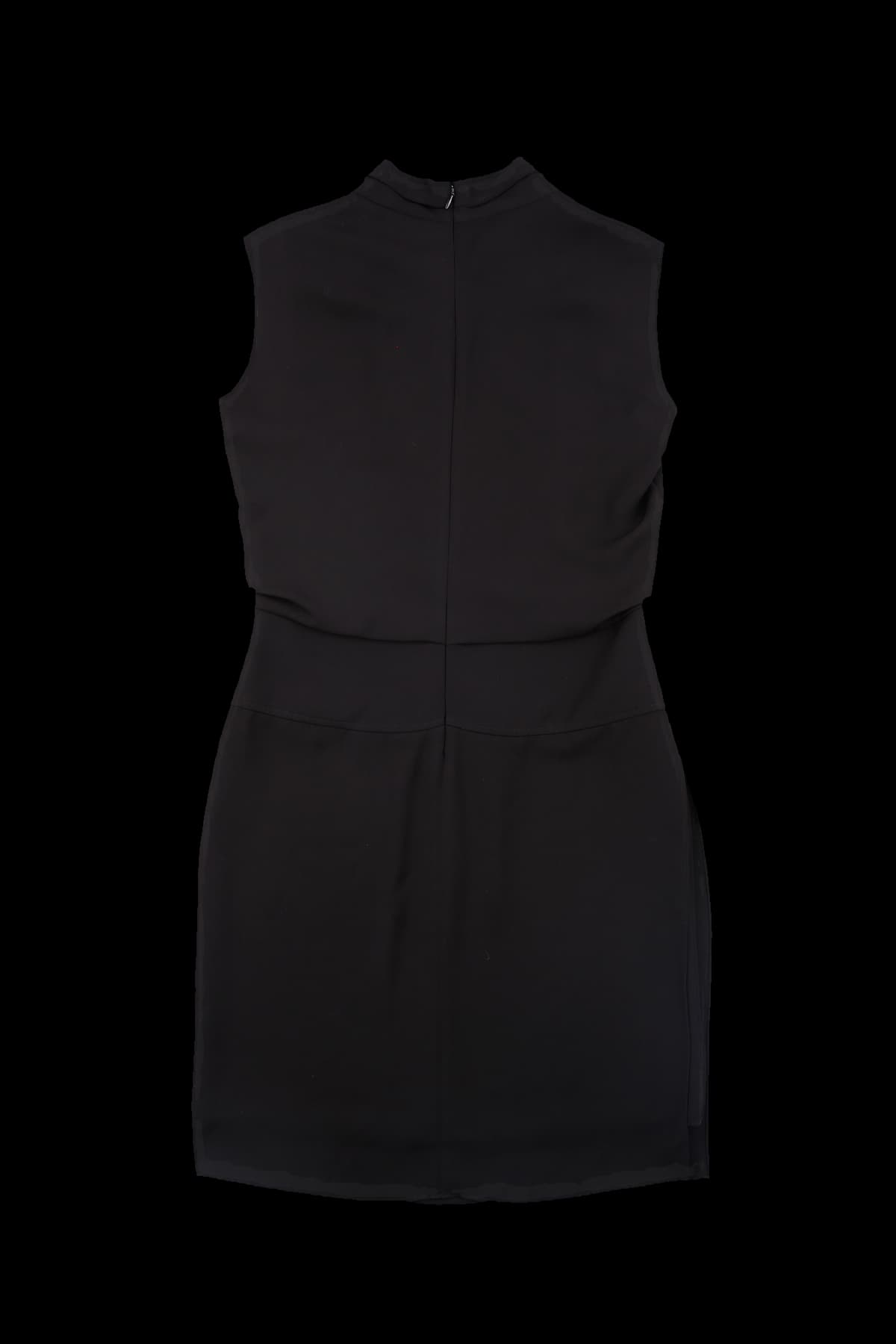 드레이프 슬리브리스 원피스