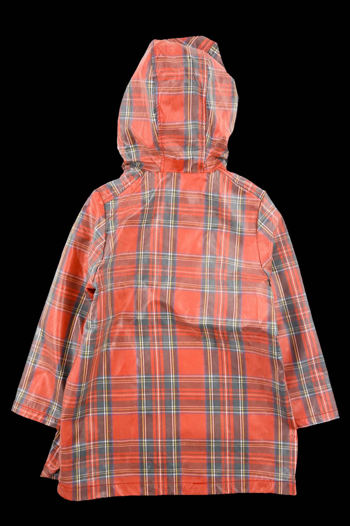 [키즈] 체크 레인 자켓