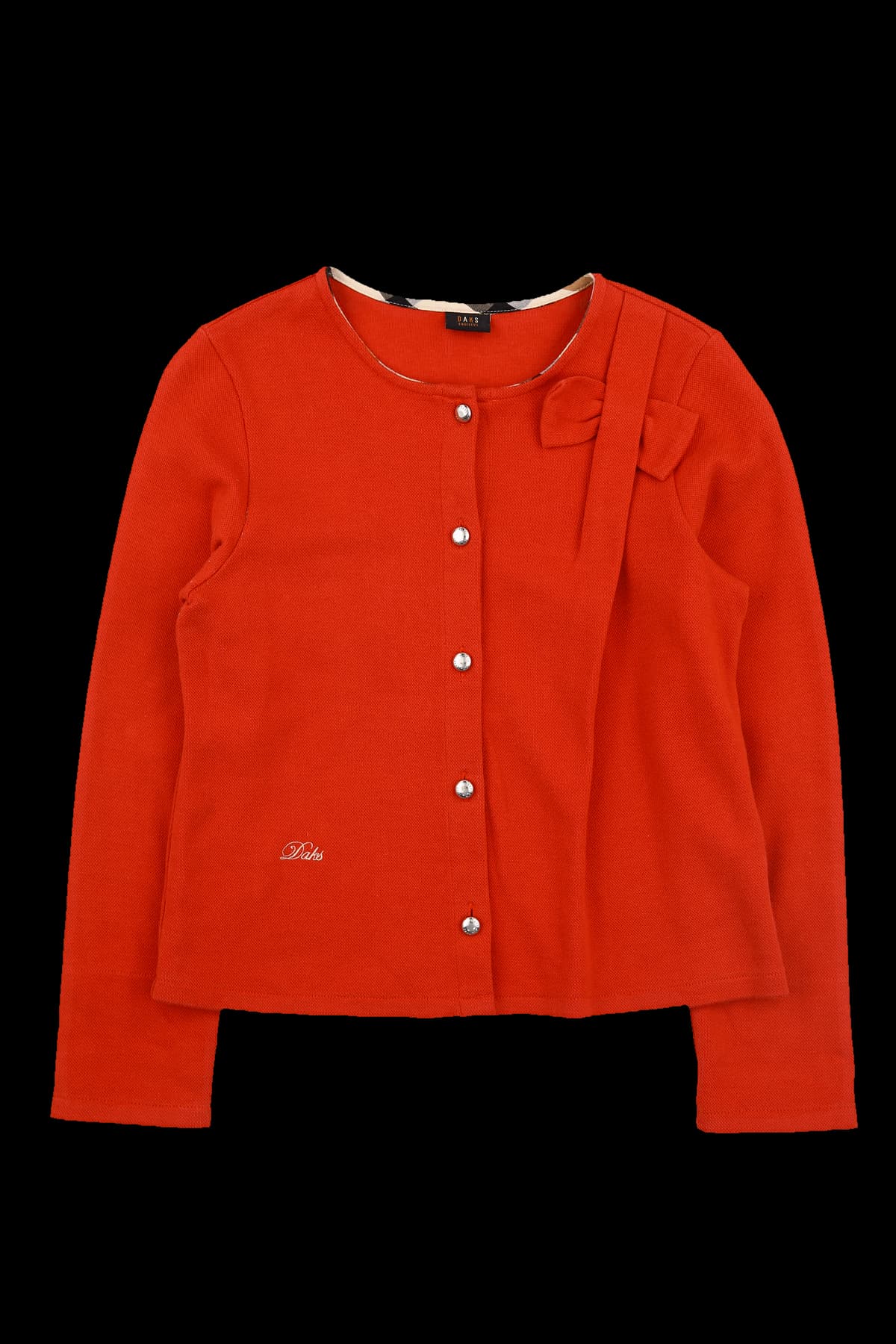 [키즈] 리본 라운드 가디건