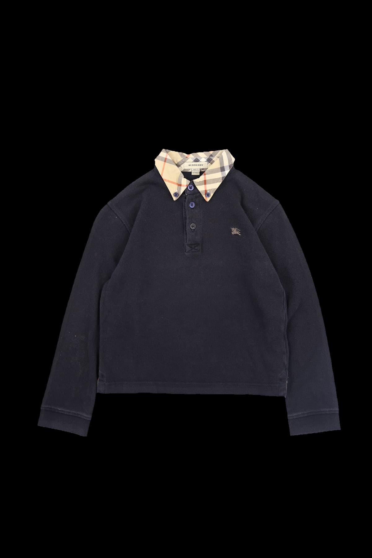 [키즈] 카라 배색 티셔츠