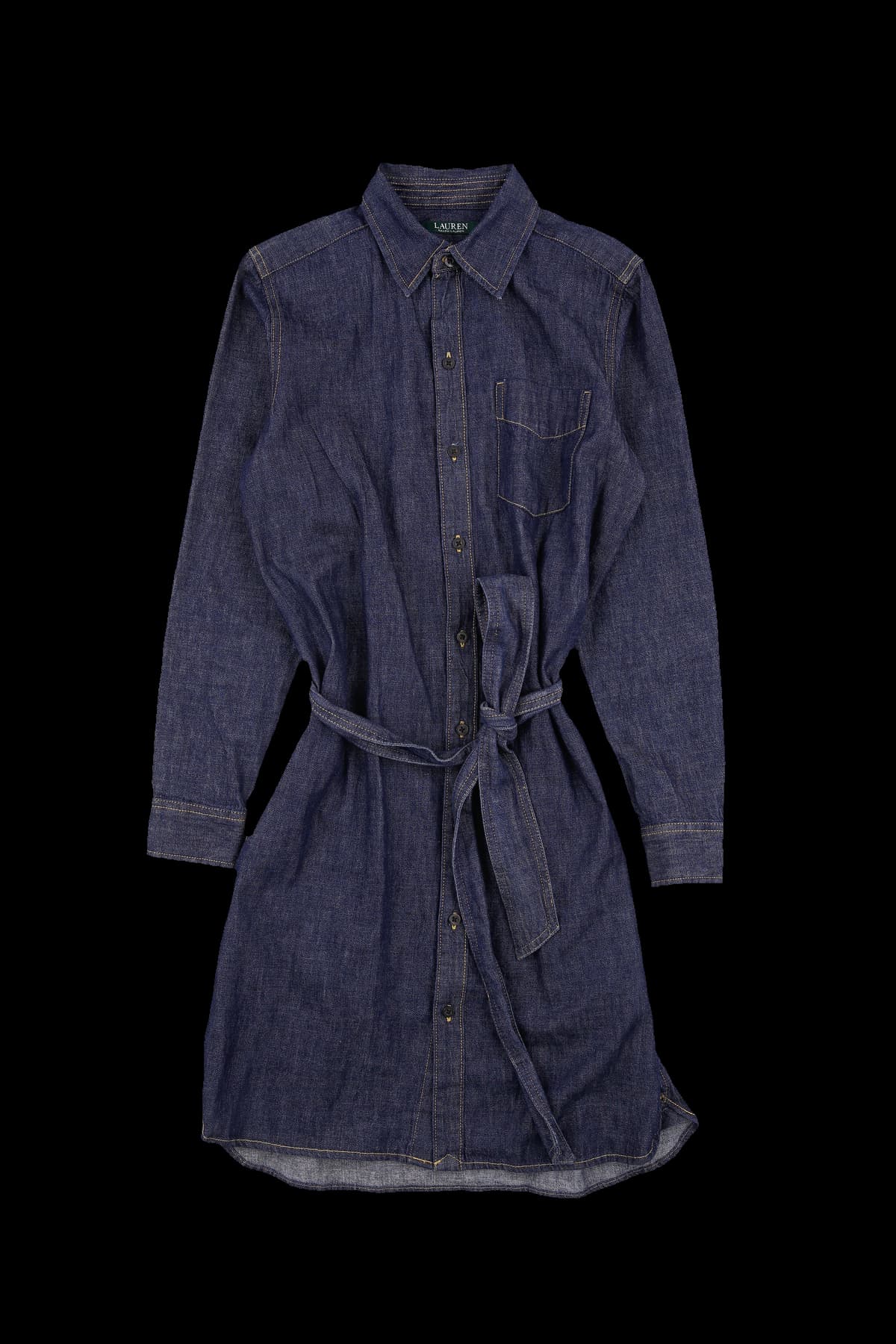 데님 셔츠 원피스