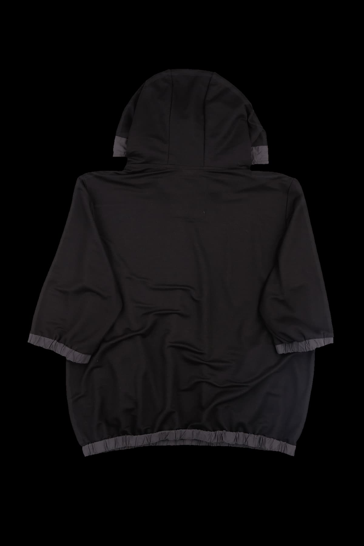 후드 반팔 티셔츠