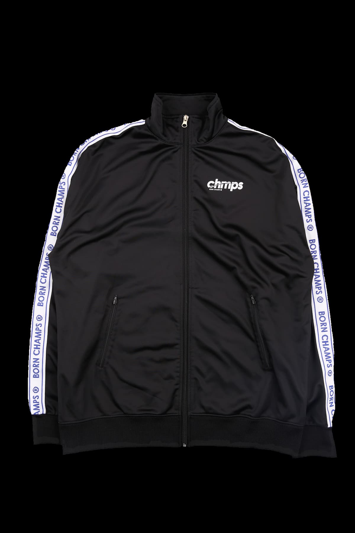 [남성] 로고 라인 기모 집업 점퍼