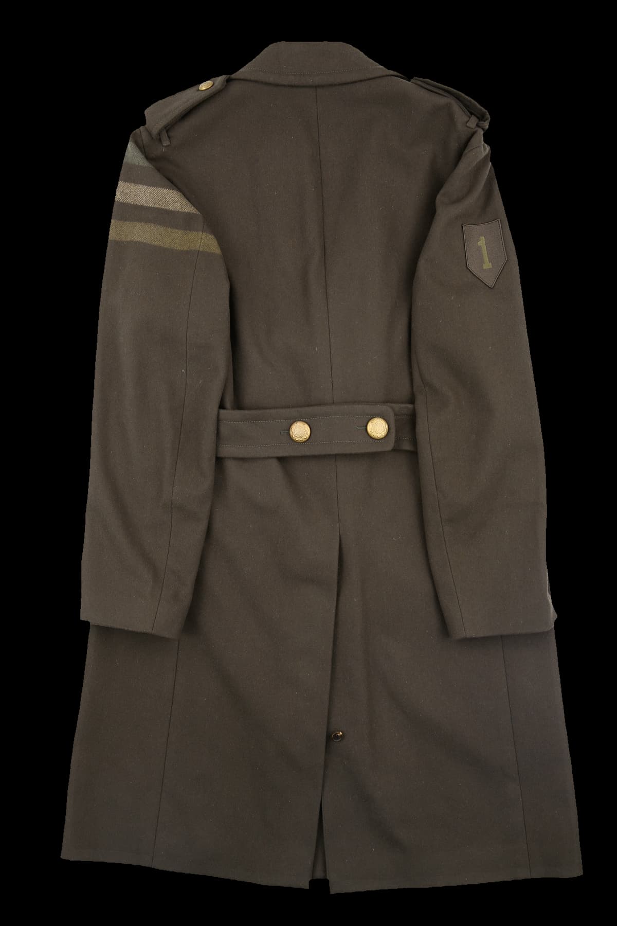 [남성] 카키 헤리티지 롱 코트 