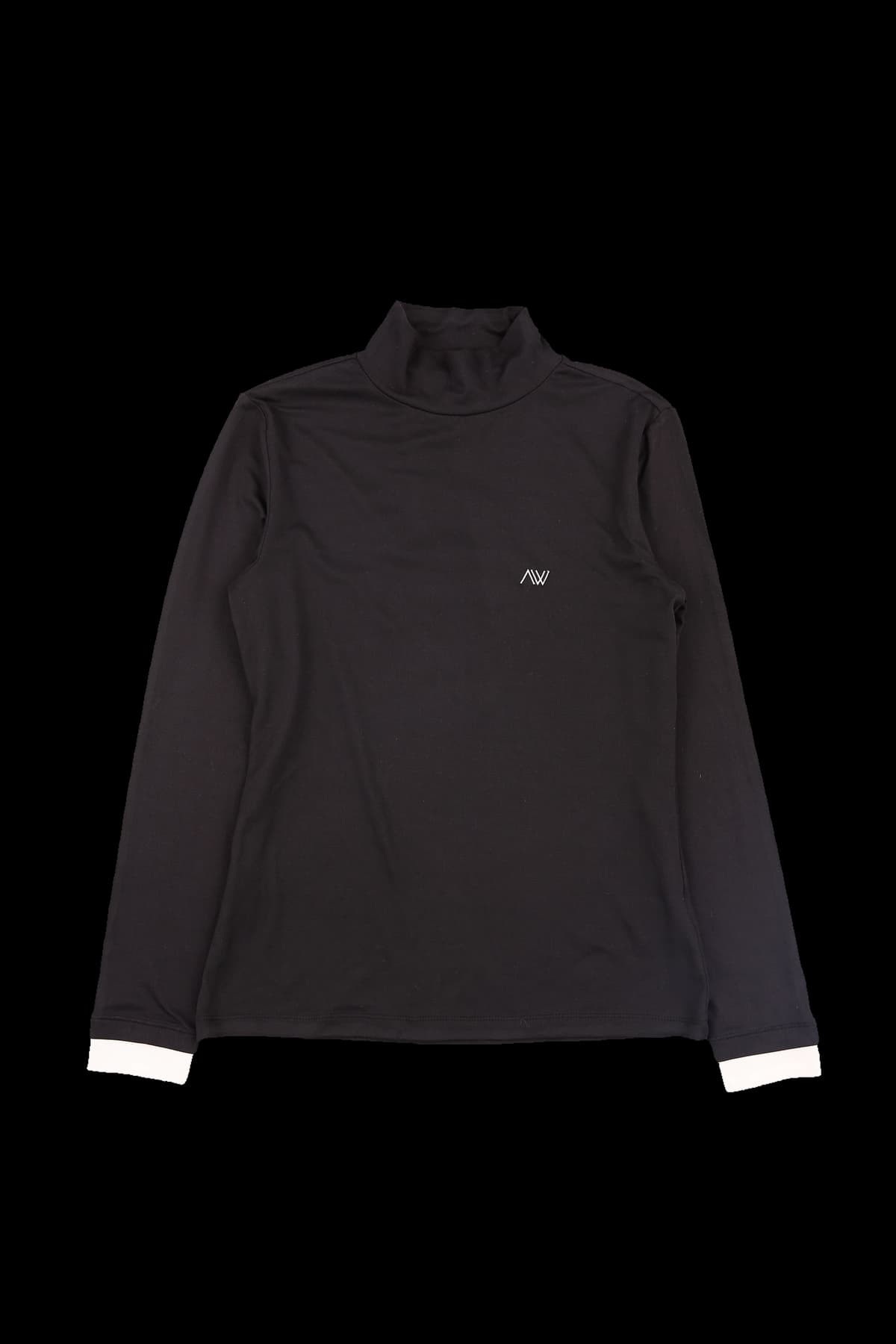 하이넥 긴팔 티셔츠