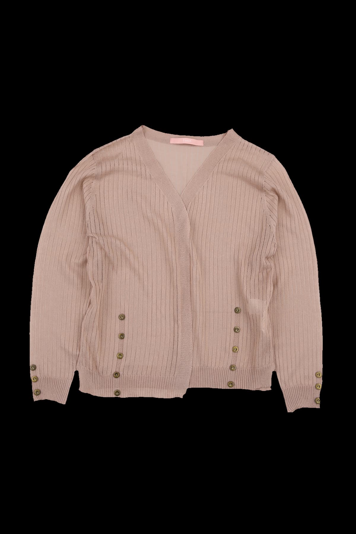 린넨 긴팔 가디건