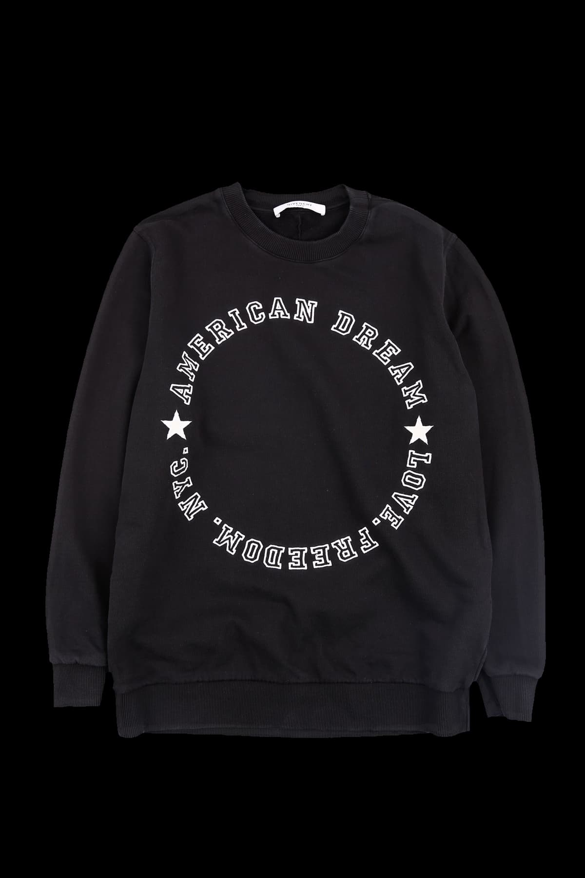 [남성] 레터링 자수 스웨트셔츠