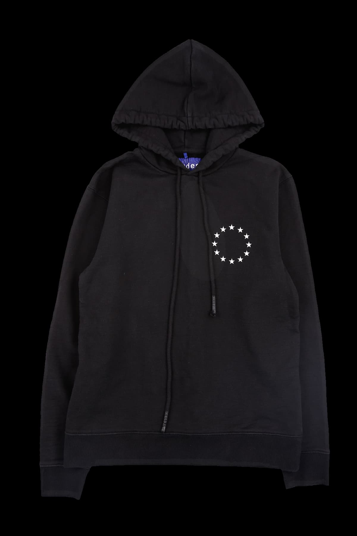 [남성] 자수 후드 긴팔 티셔츠