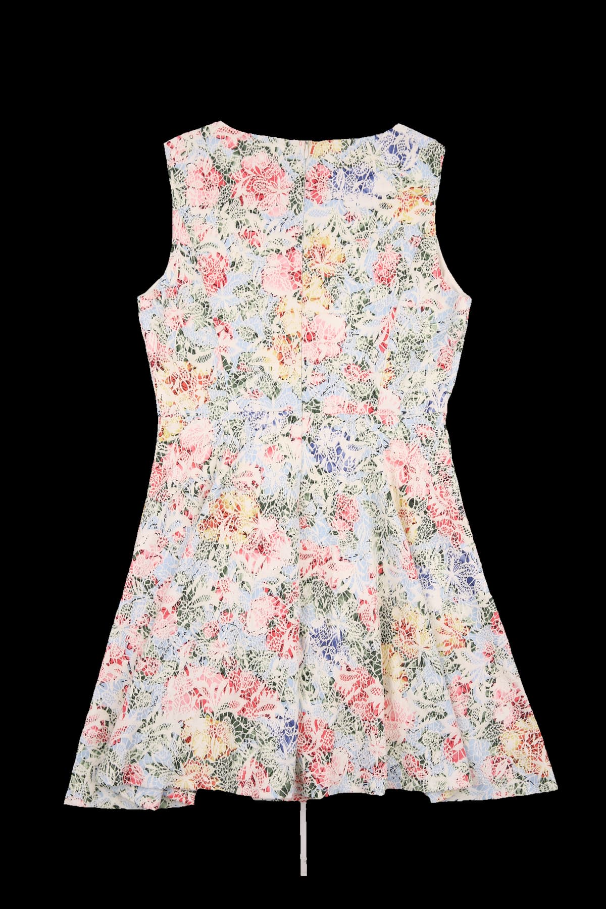 플라워 패턴 민소매 원피스