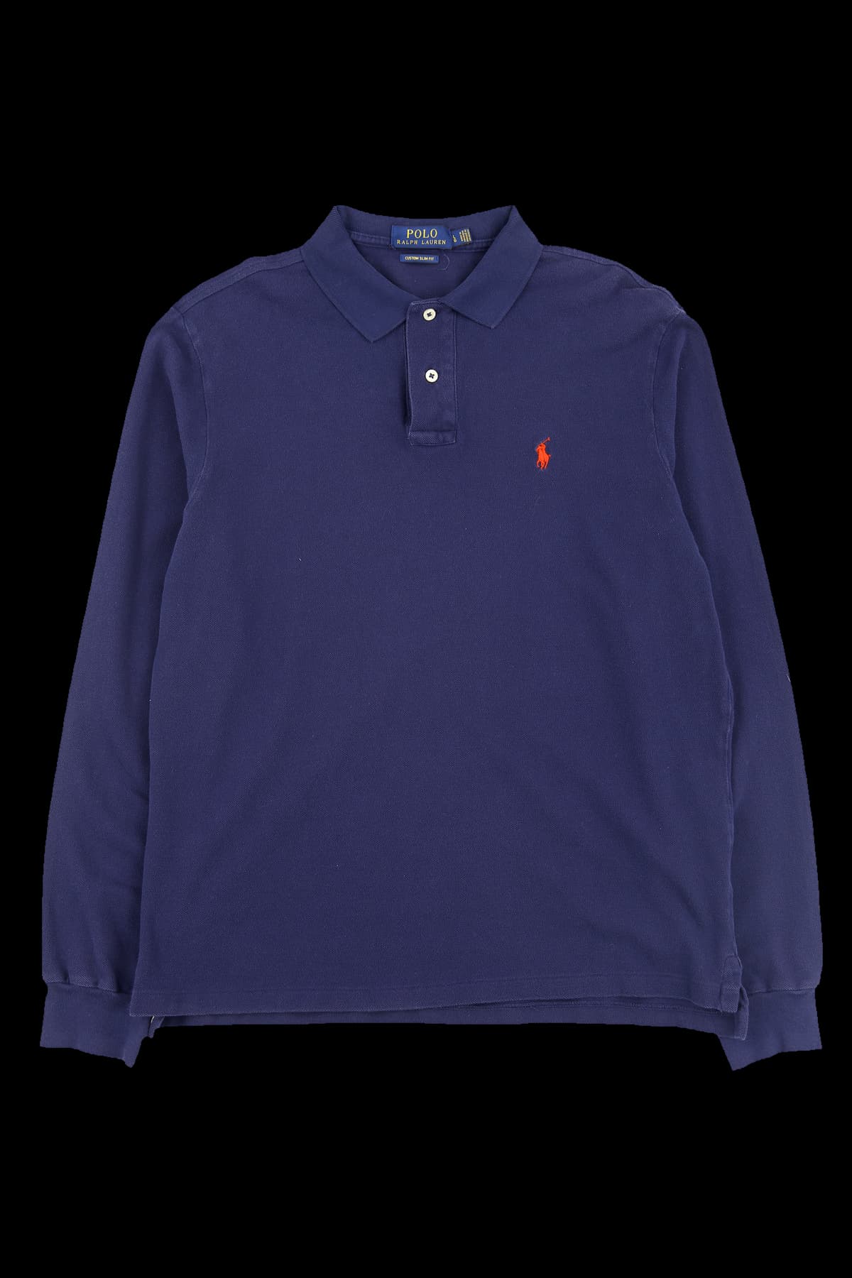 [남성] 로고 카라 긴팔 티셔츠