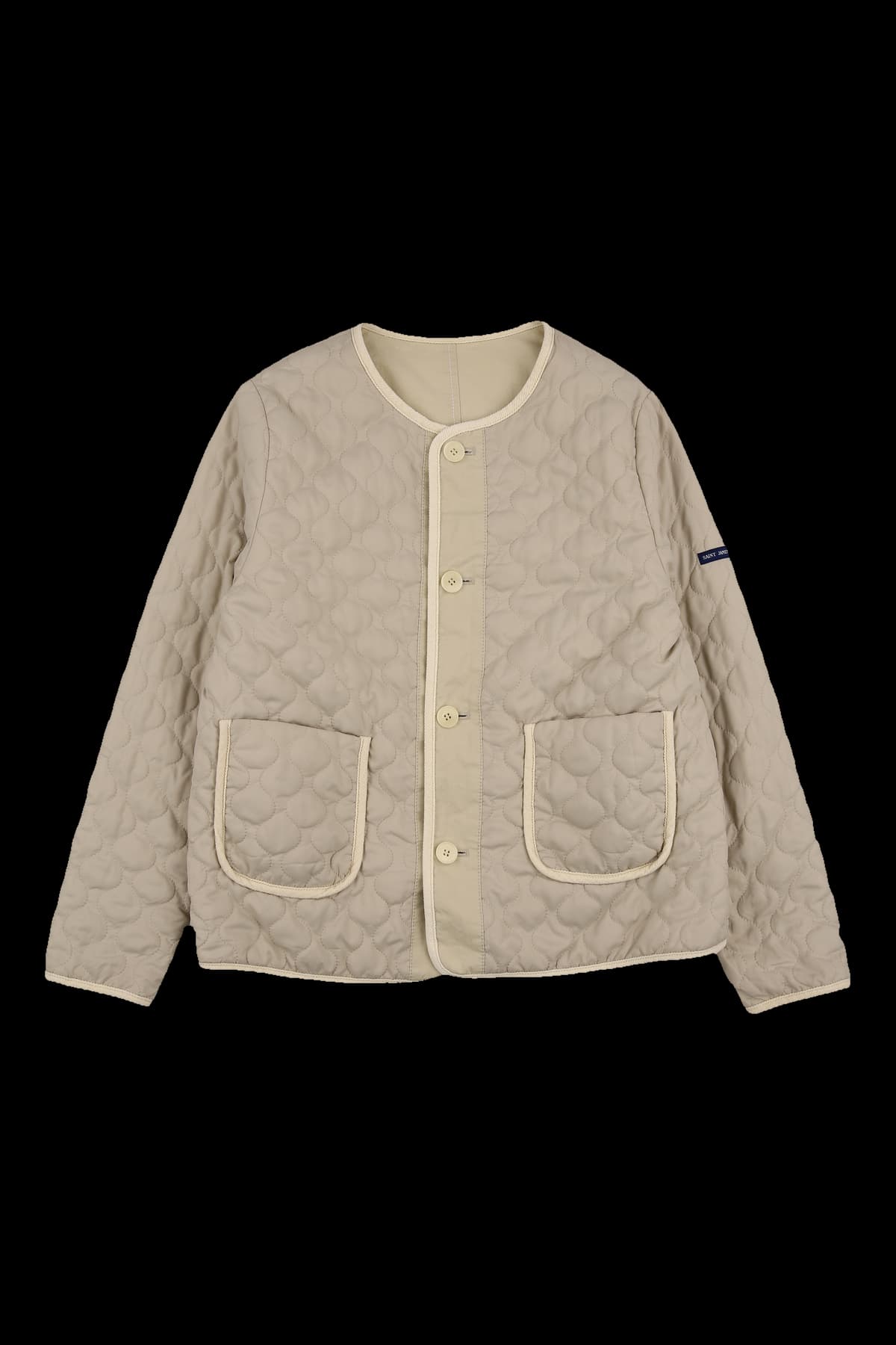 리버시블 퀼팅 자켓