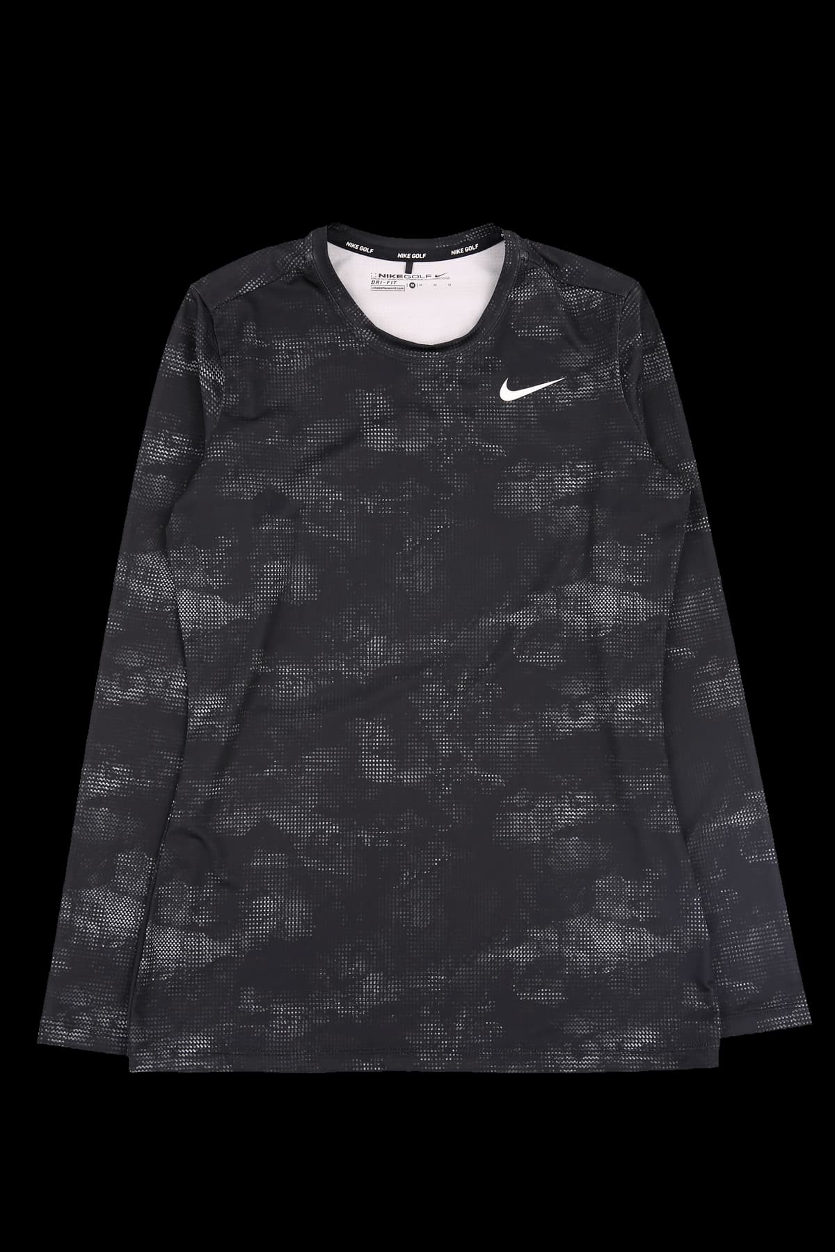 드라이핏 블랙 패턴 티셔츠