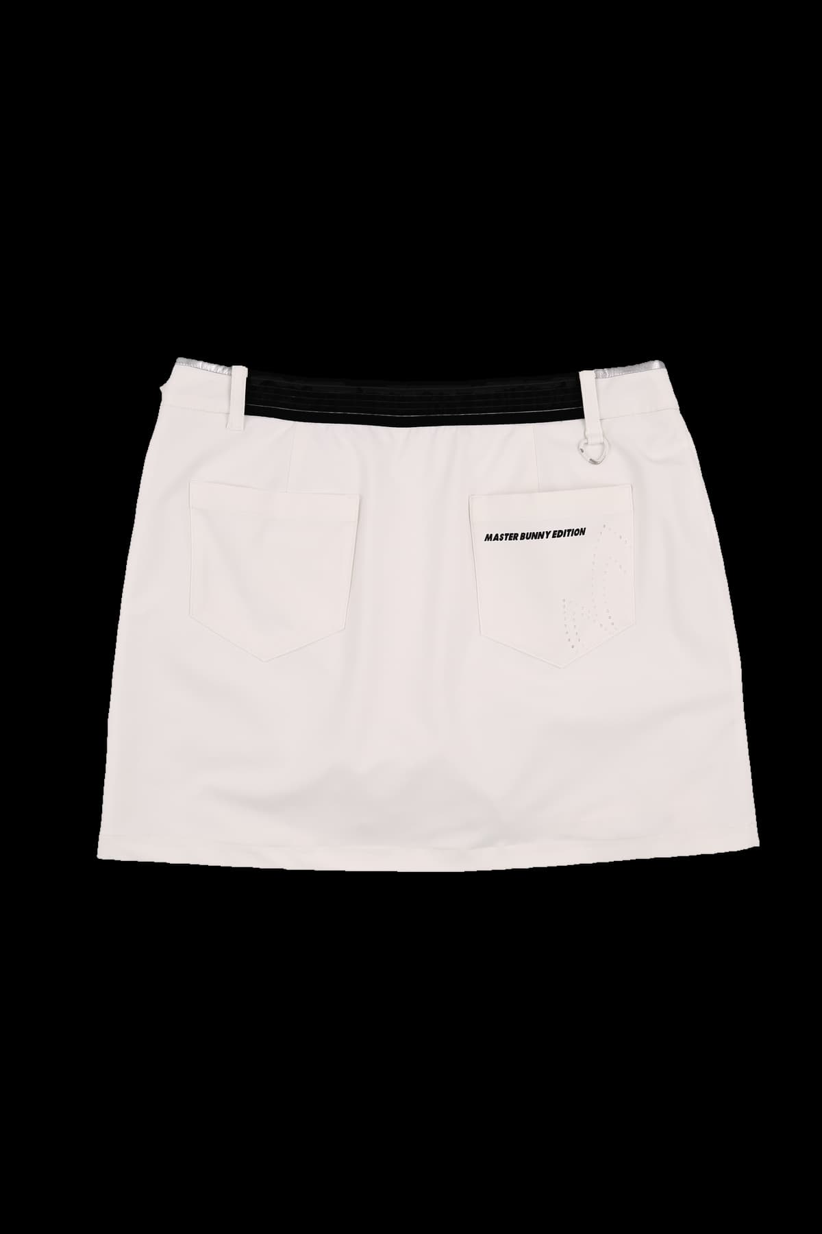 랩 플리츠 큐롯 스커트