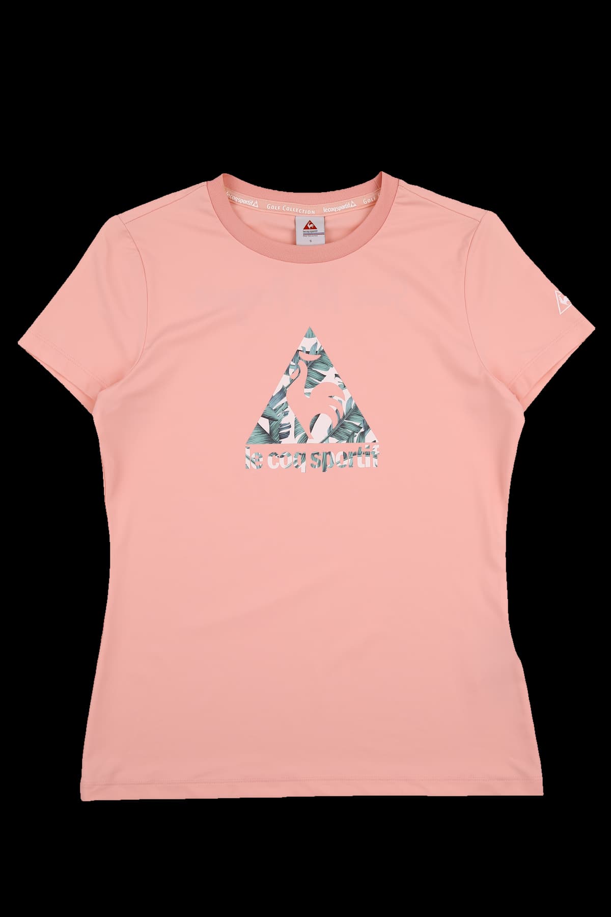 코랄핑크 반팔 티셔츠