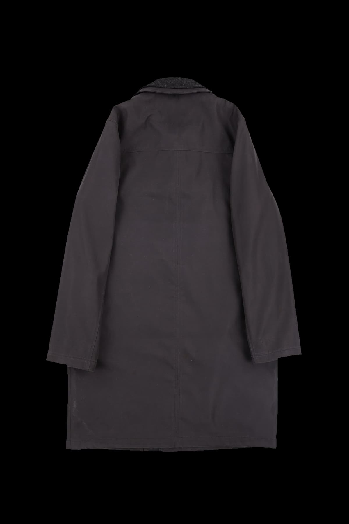 [남성] 이중 큍티드 롱 코트