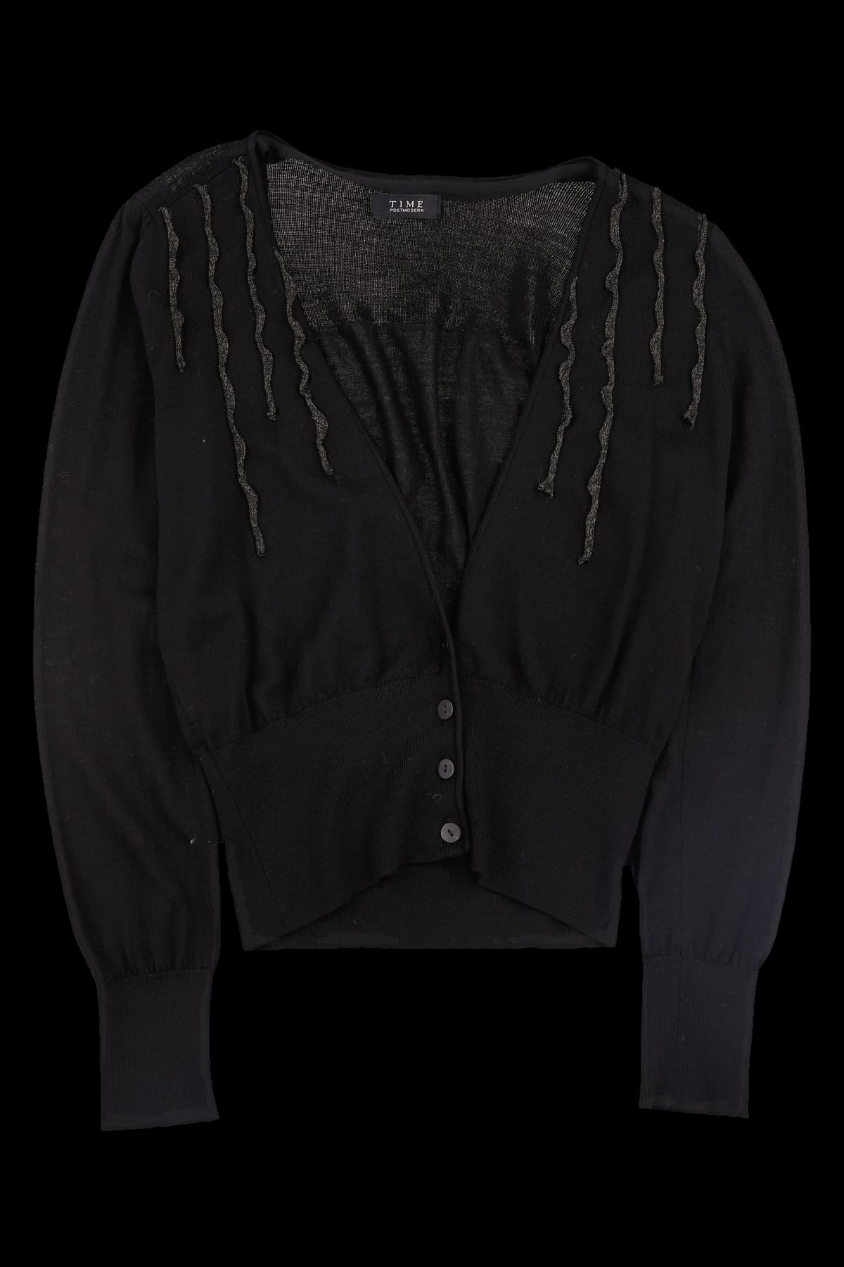 딥 브이넥 가디건