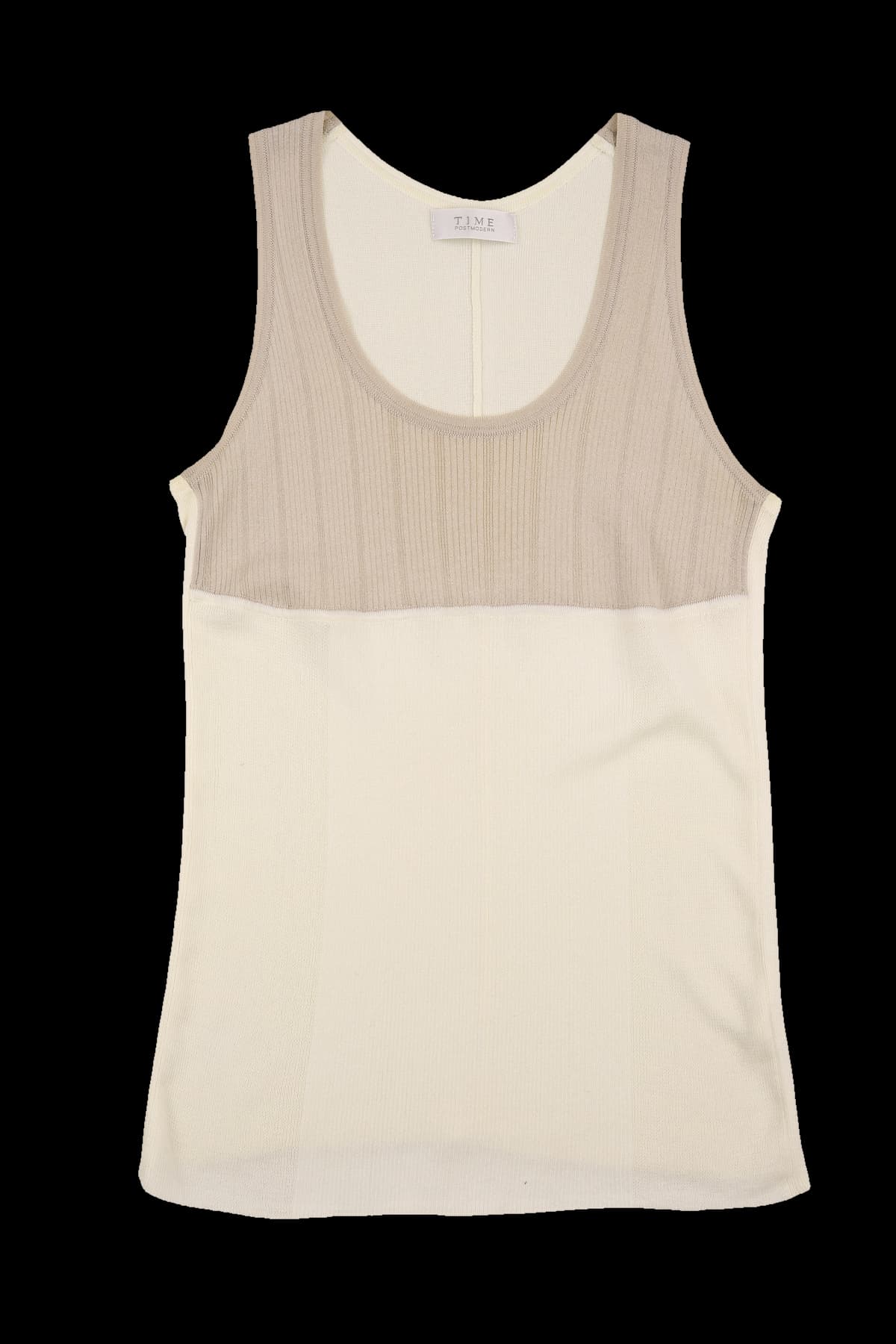 슬리브리스 라운드 니트