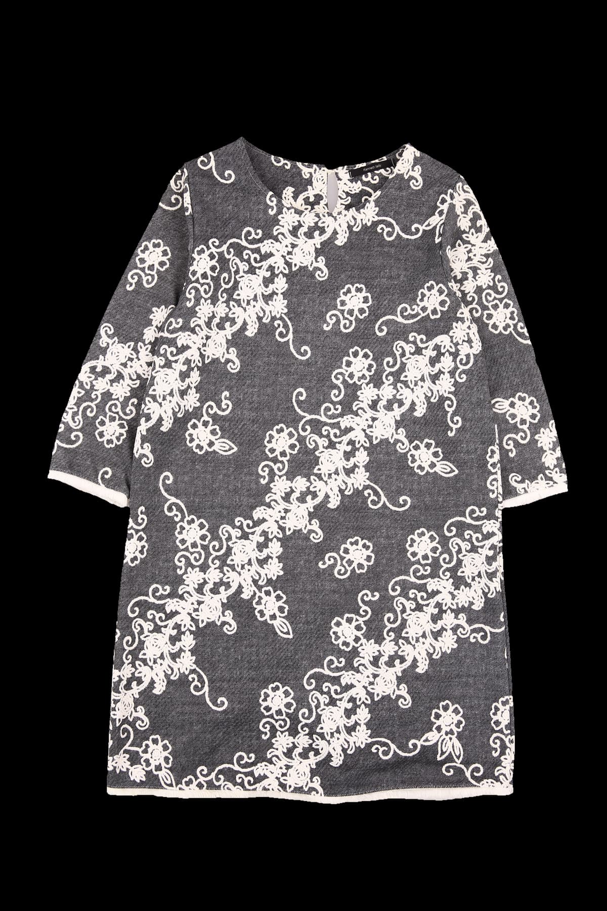 플라워 패턴 원피스