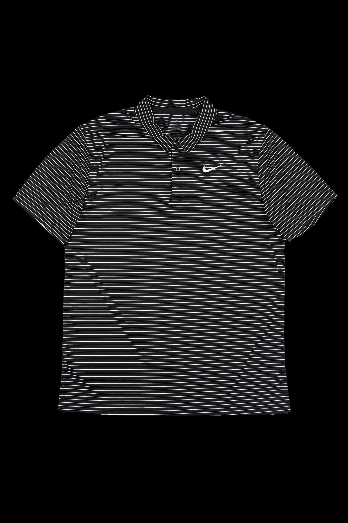 [남성] 스트라이프 반팔 카라 티셔츠