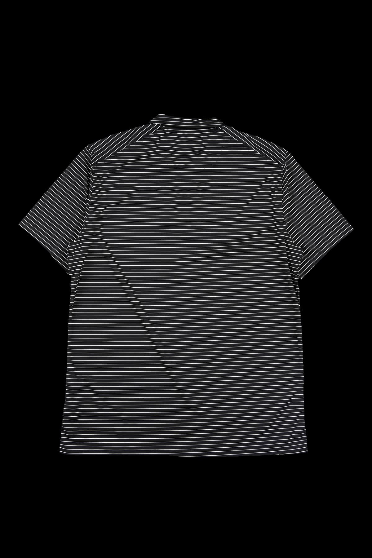 [남성] 스트라이프 반팔 카라 티셔츠