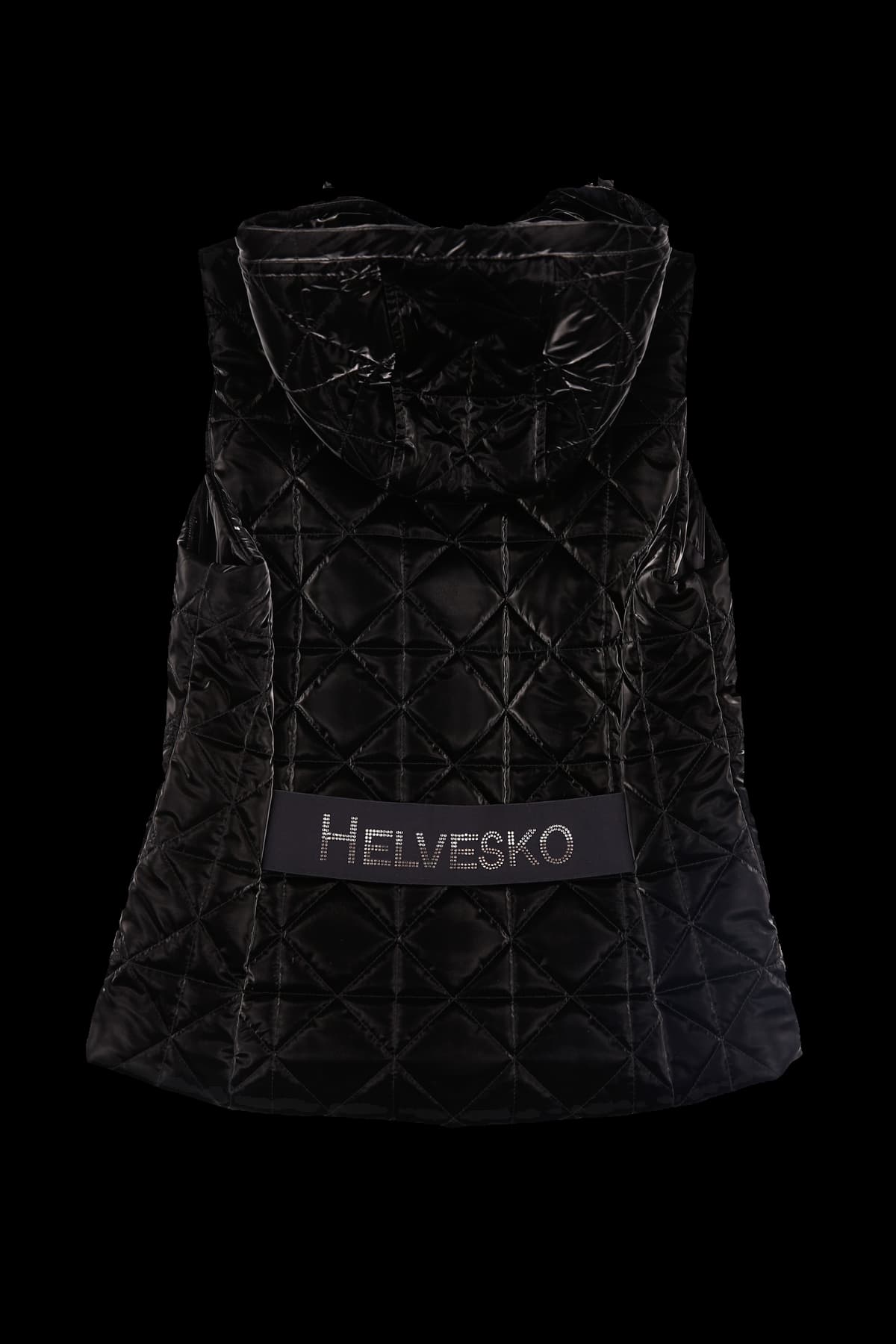 후드 패딩베스트