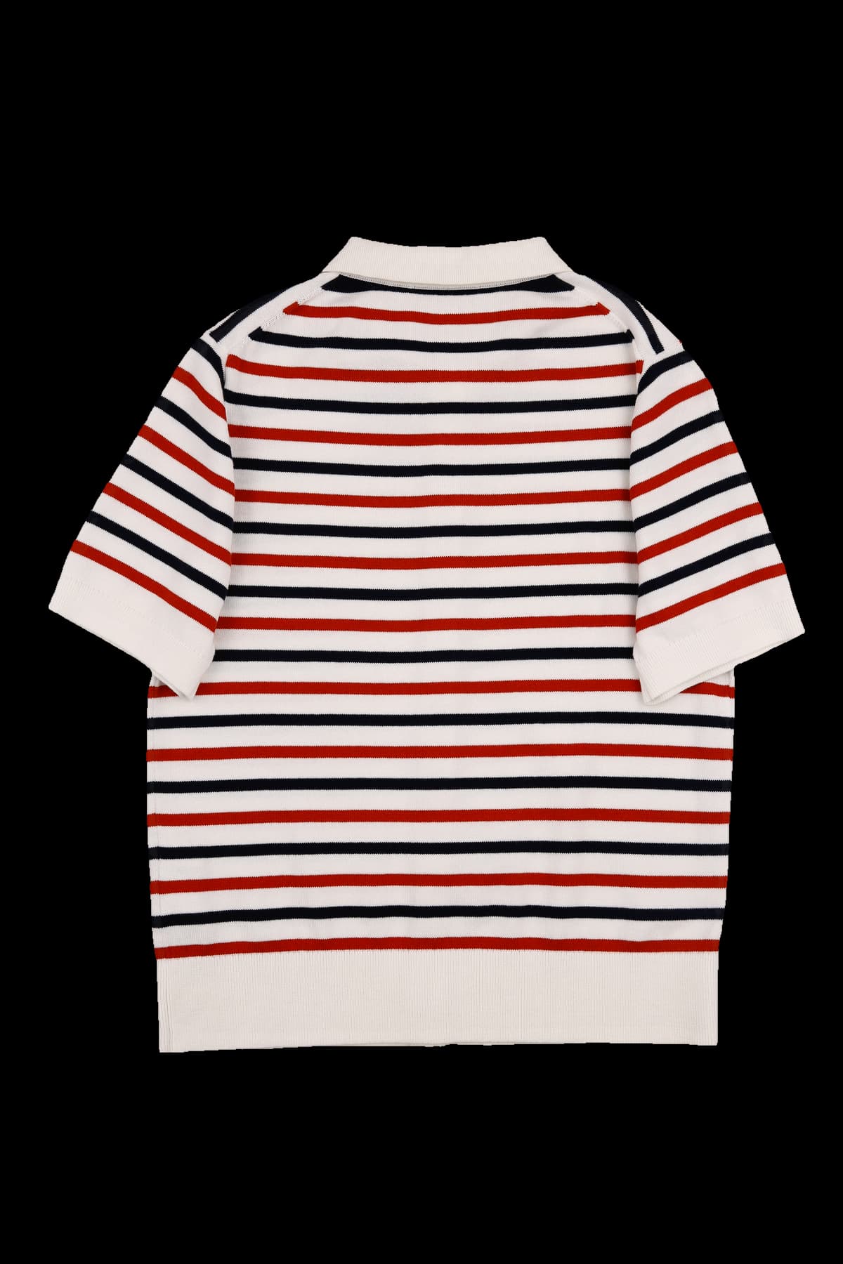 스트라이프 반팔 가디건