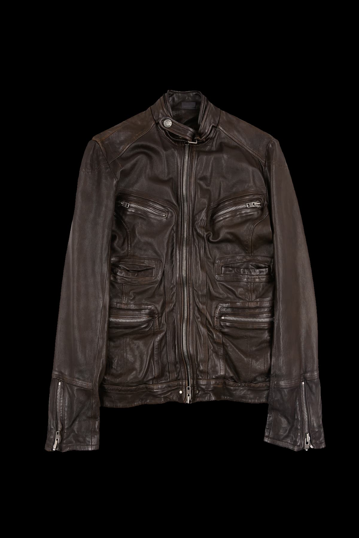 빈티지 무드 가죽 라이더