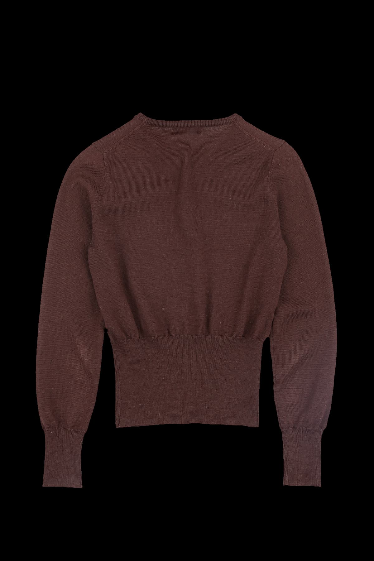 라운드 니트 가디건