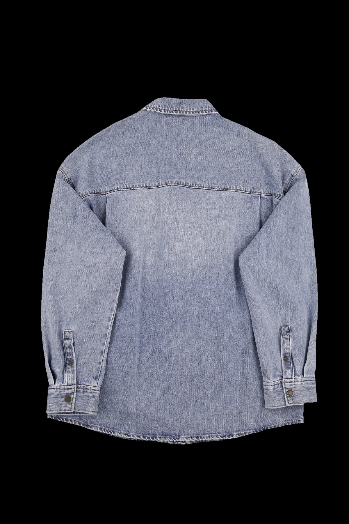 [남성]빈티지 워싱 연청 데님 자켓