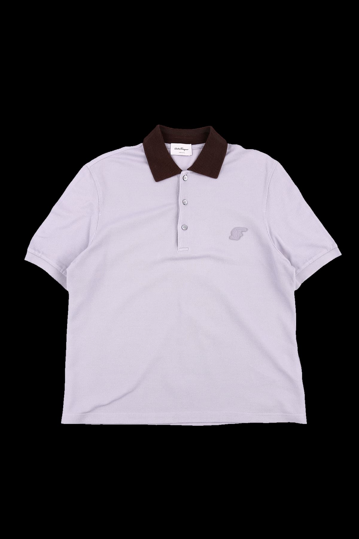 [남성] 배색 카라 반팔 티셔츠