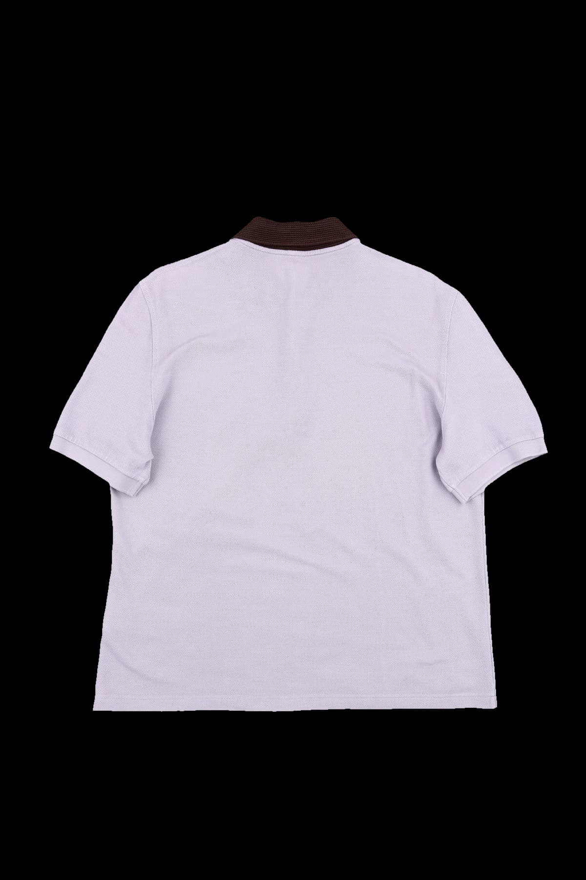 [남성] 배색 카라 반팔 티셔츠