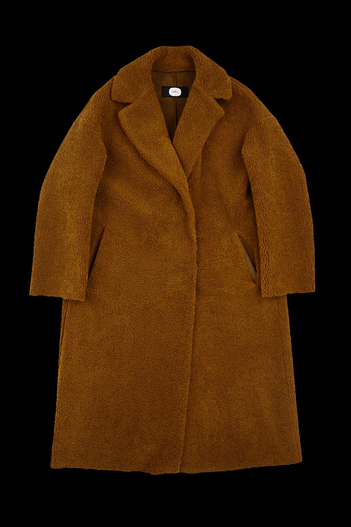 테디 카라 롱 코트