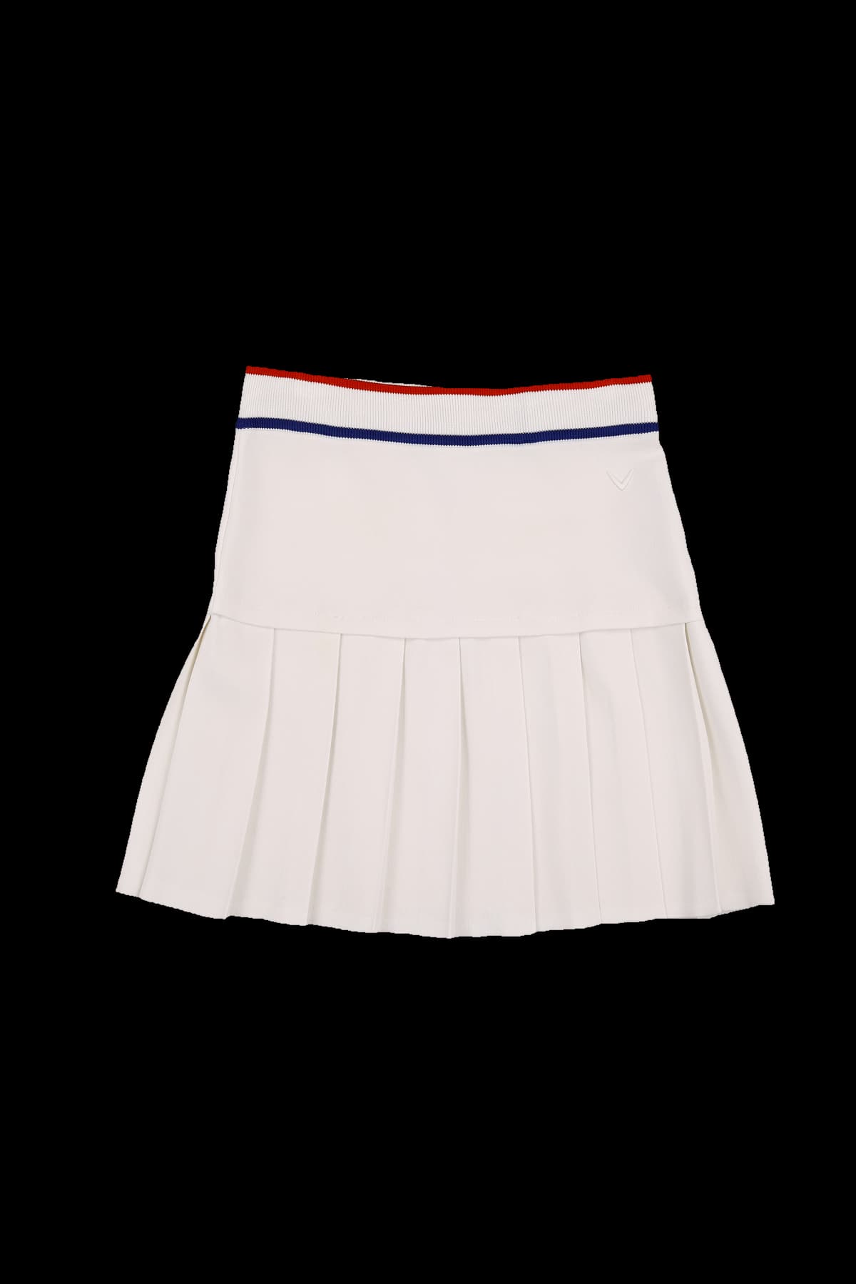 트리플 트랙 니트 스커트