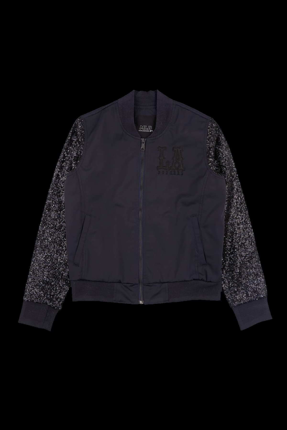 스팽글 집업 점퍼