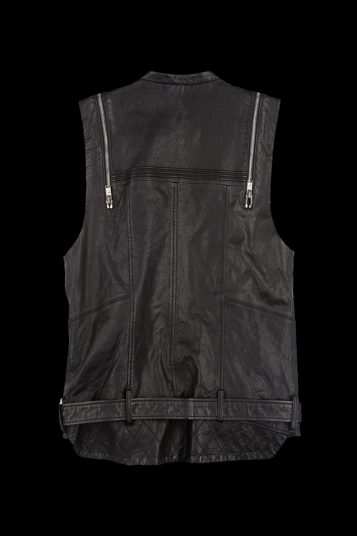 램스킨 자켓 베스트