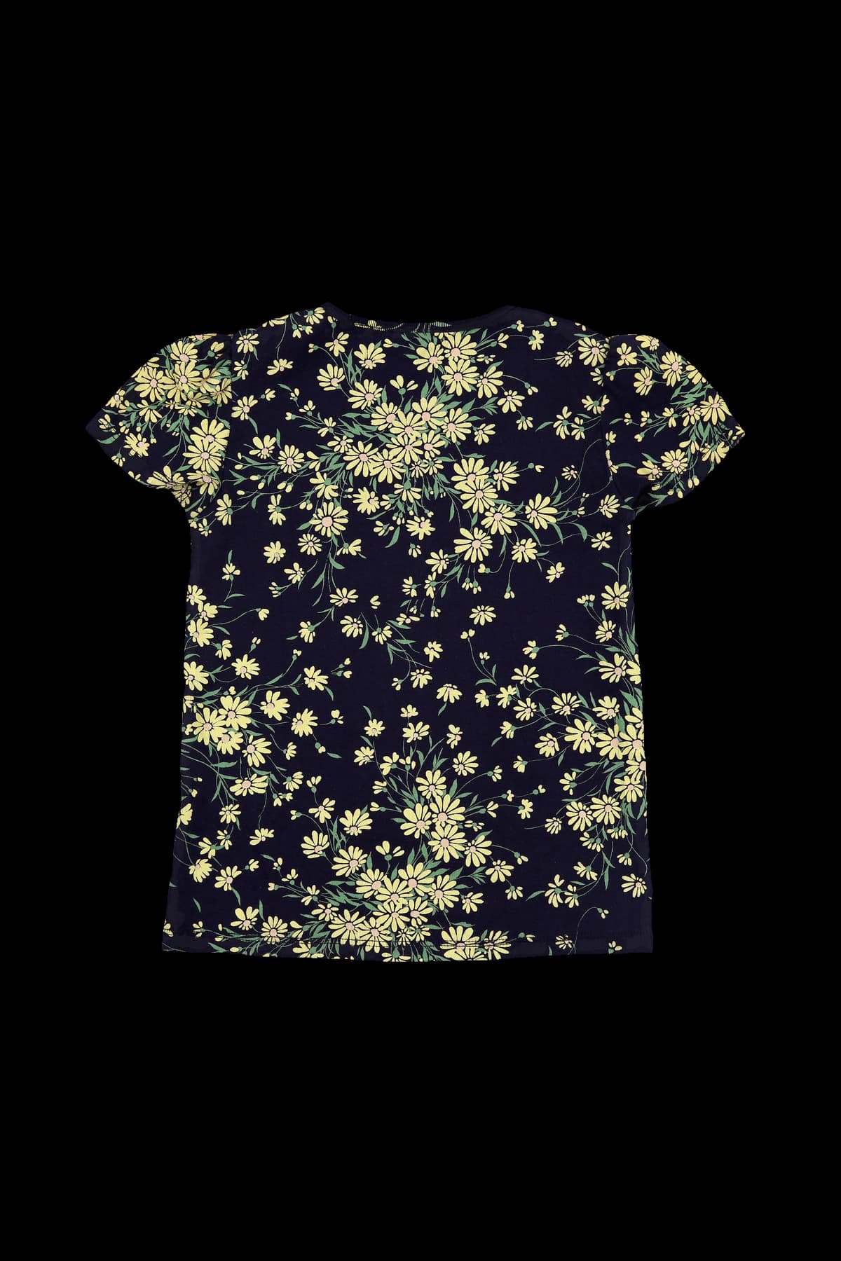 [키즈] 플로럴 반팔 티셔츠