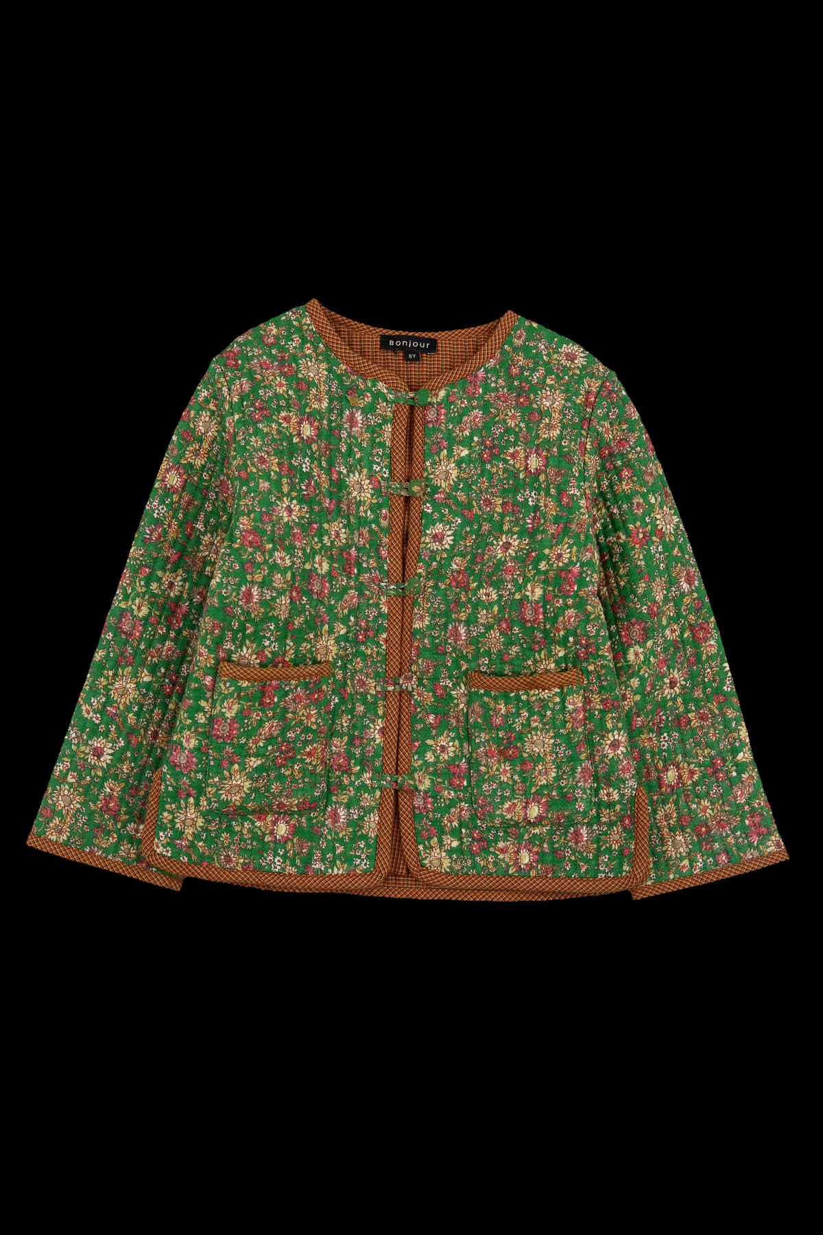 [키즈] 오가닉 코튼 플로럴 자켓