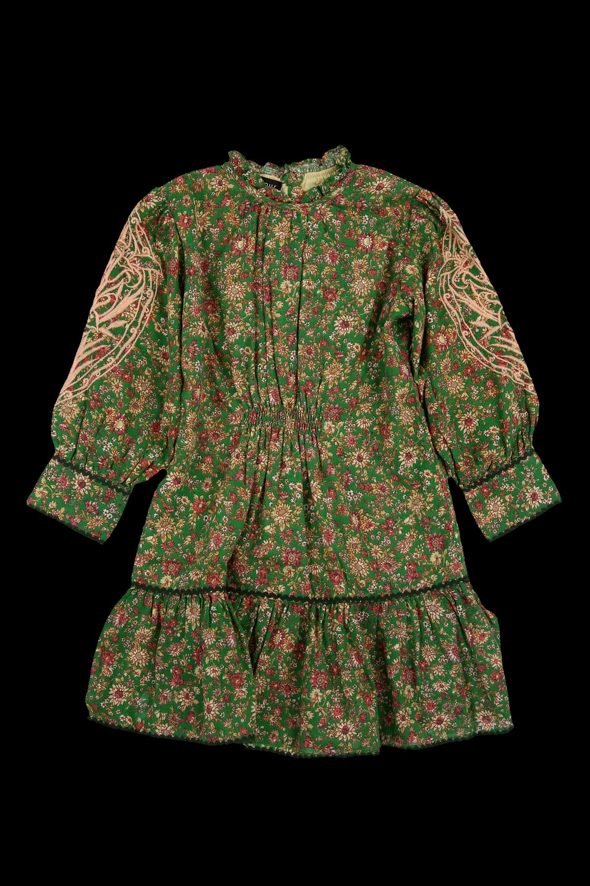 [키즈] 플로럴 자수 원피스