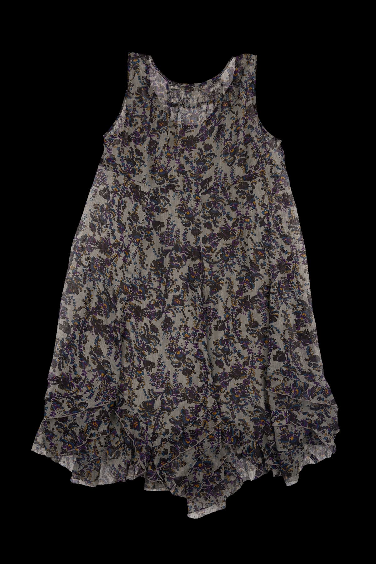 메탈 장식 패턴 원피스