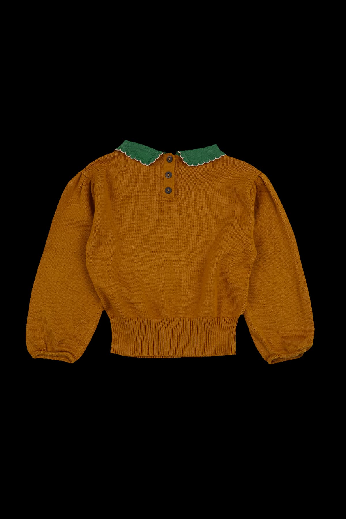 [키즈][새상품] 카라 배색 긴팔 니트