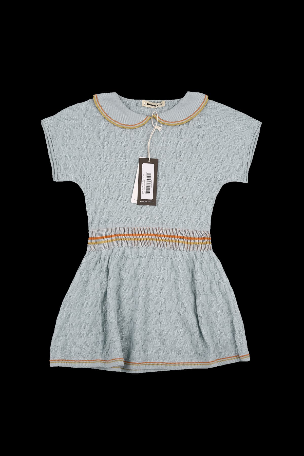 [키즈][새상품] 블록 스티치 니트 원피스