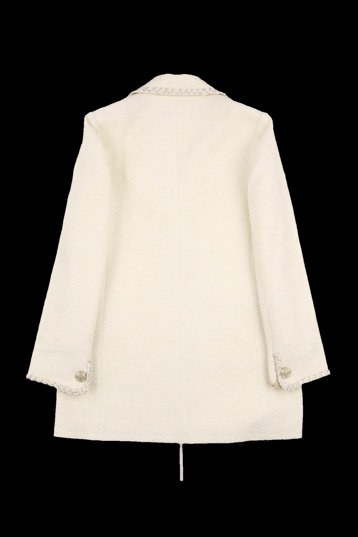 글리터 트위드 자켓