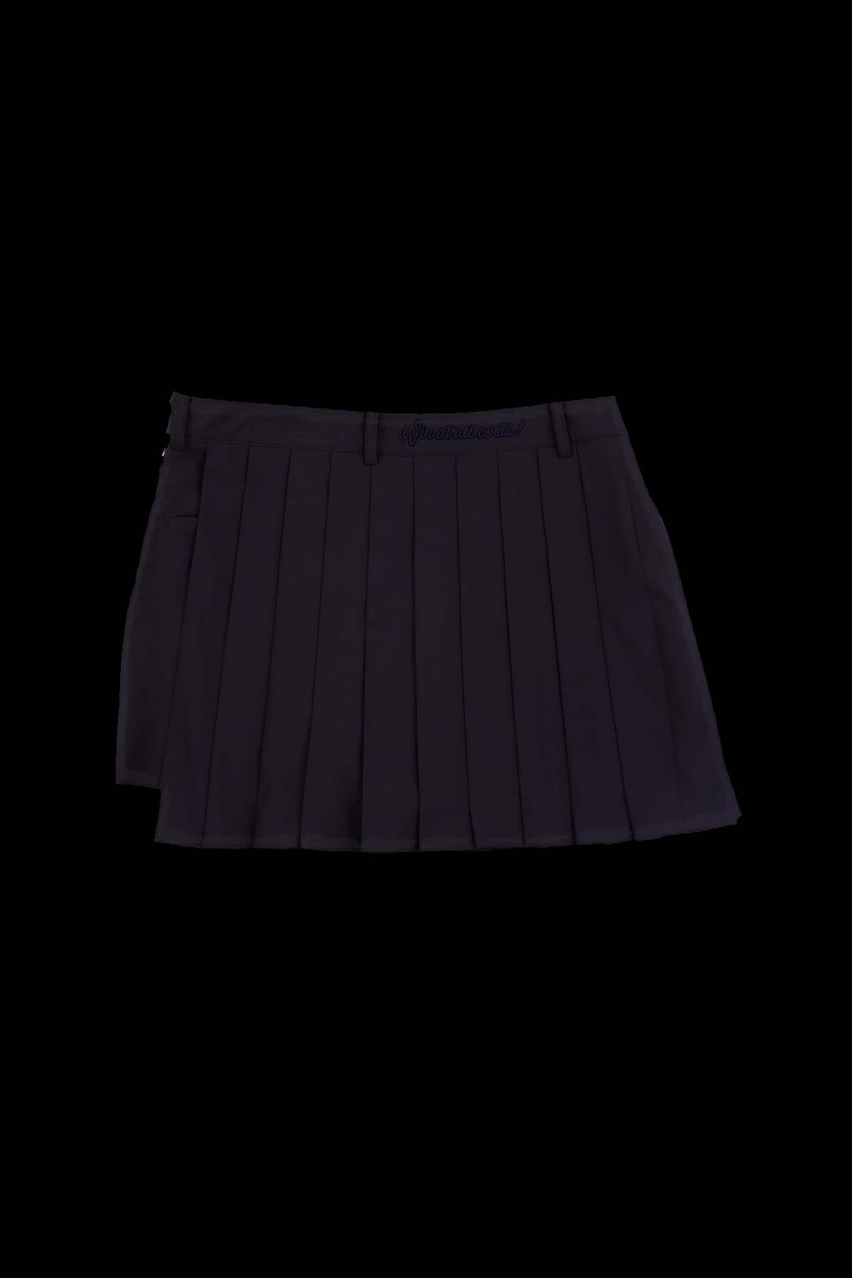 포인트 프린팅 테니스 스커