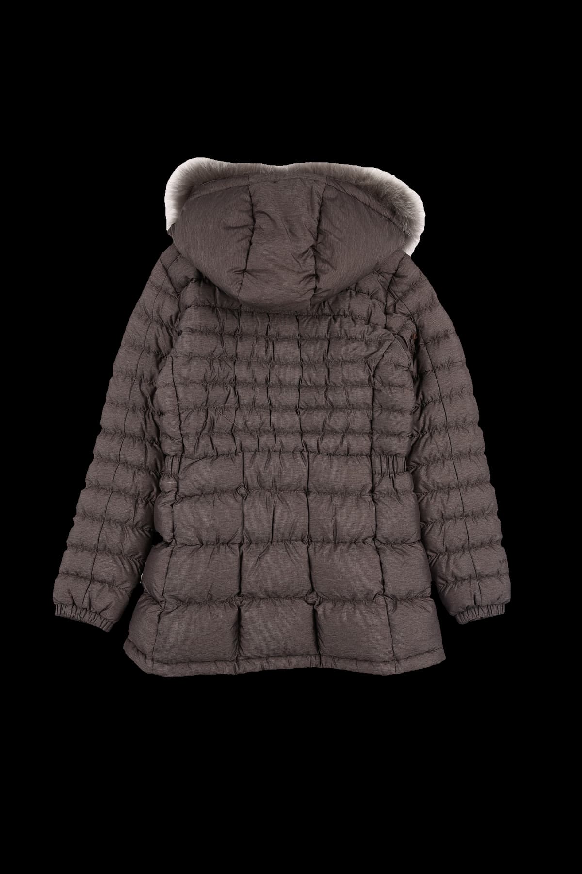 라인 스트링 여성 패딩