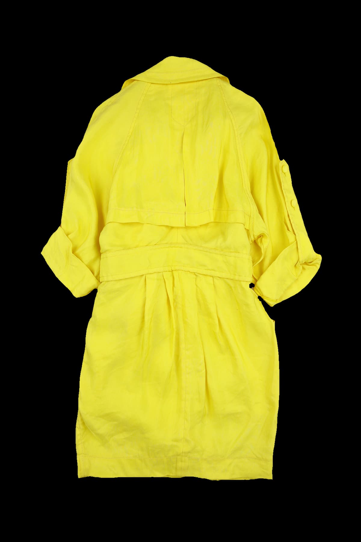 벨티드 롱 카라 자켓