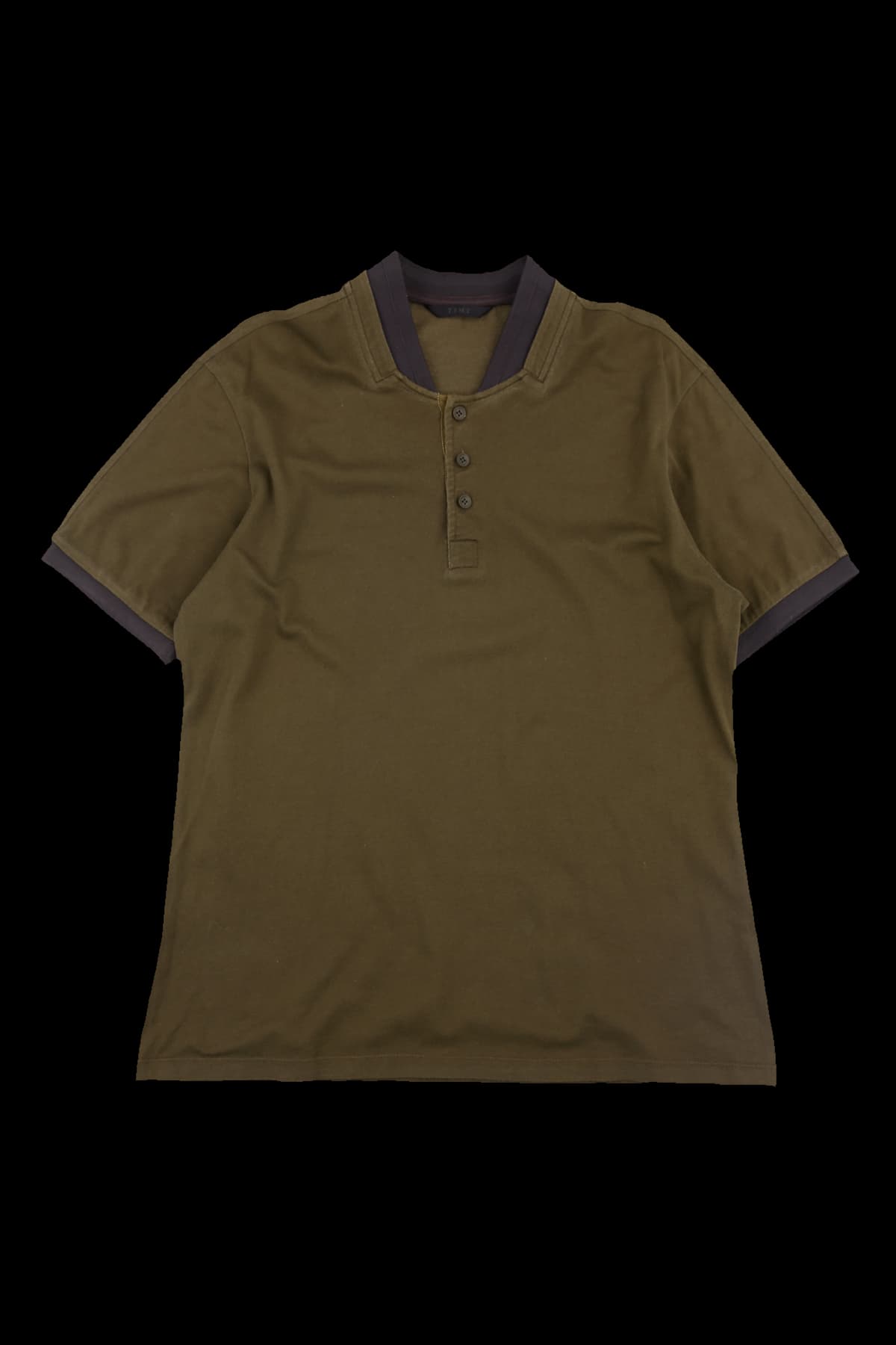 페이크 카라 티셔츠