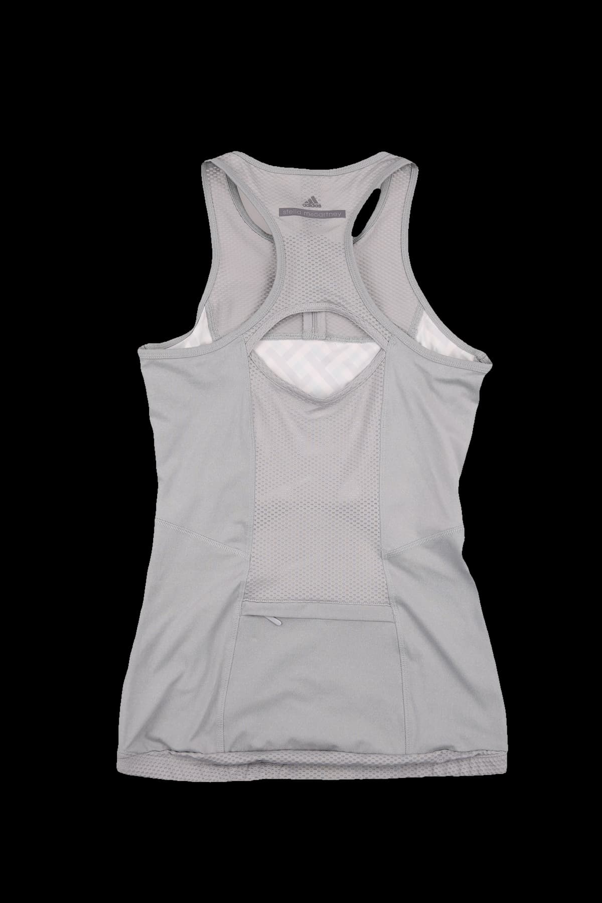 스텔라 맥카트니 체크 매쉬 슬리브리스 티셔츠